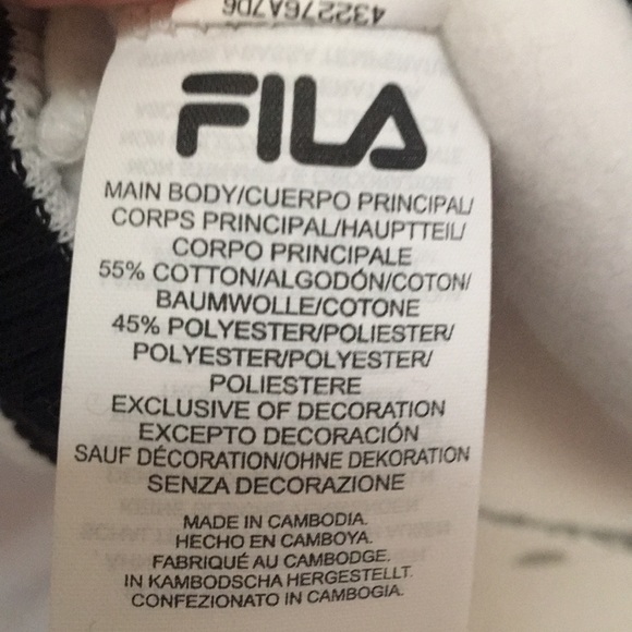 Fila Athletic/Athleisure Sweatshirt, NWT! - Picture 6 of 8